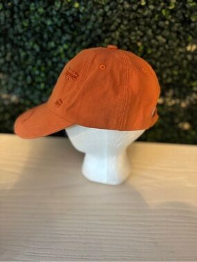 Distressed Orange Baseball Cap